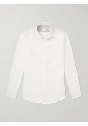 Eleventy - Linen Shirt - Men - White - S