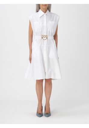 Dress PINKO Woman color White