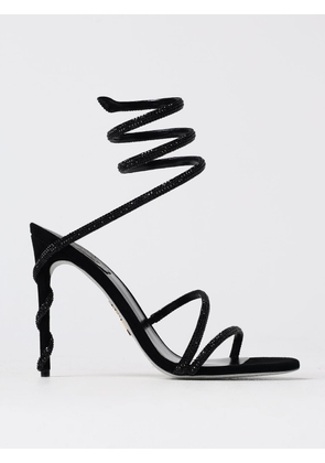 Heeled Sandal RENE CAOVILLA Woman color Black