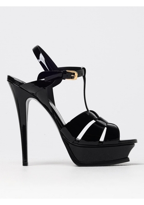 Heeled Sandal SAINT LAURENT Woman color Black