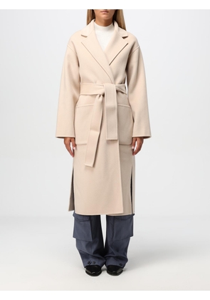 Coat WOOLRICH Woman color Beige