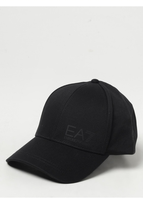 Hat EA7 Men color Black