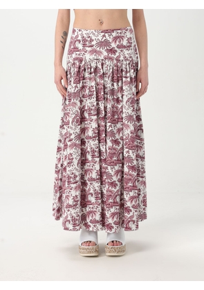 Skirt STAUD Woman color Burgundy