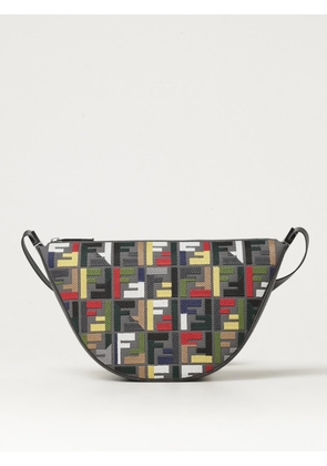 Shoulder Bag FENDI Men color Grey