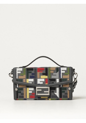 Shoulder Bag FENDI Men color Grey