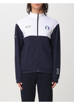 Sweatshirt EA7 Men color Blue