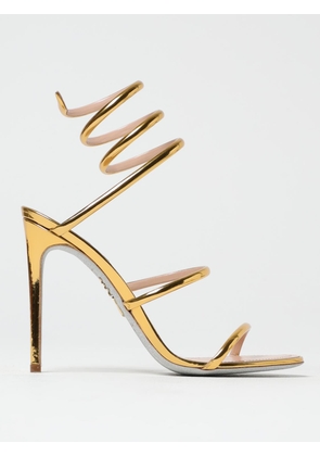 Heeled Sandal RENE CAOVILLA Woman color Gold