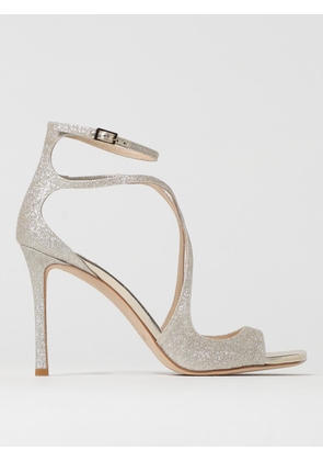 Heeled Sandal JIMMY CHOO Woman color Silver