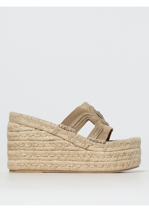 Espadrille VERSACE Woman color Beige