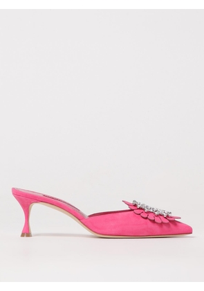 Shoes MANOLO BLAHNIK Woman color Fuchsia