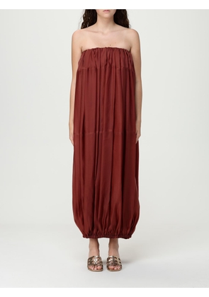 Dress FERRAGAMO Woman color Brick Red