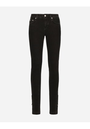 Dolce & Gabbana Girly Denim Jeans - Woman Denim And Jeans Multi-colored 42