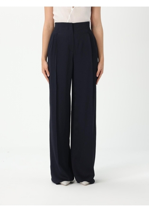 Pants EMPORIO ARMANI Woman color Navy