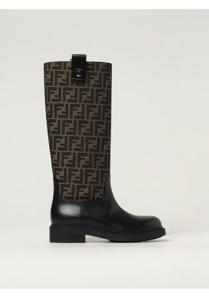 Boots FENDI Woman color Black
