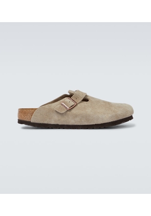 Birkenstock Boston SFB suede mules