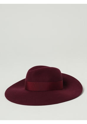 Hat BORSALINO Woman color Burgundy