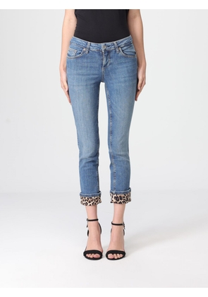 Jeans LIU JO Woman color Denim