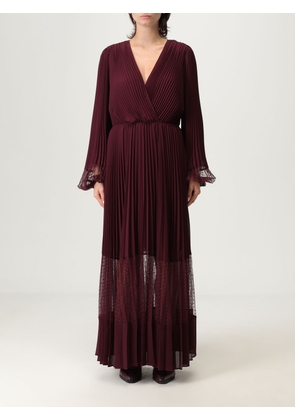 Dress TWINSET Woman color Burgundy