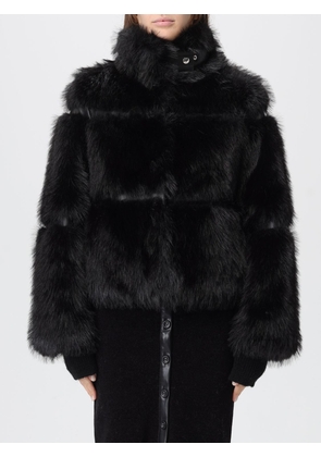 Fur Coat PATRIZIA PEPE Woman color Black