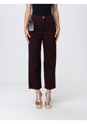 Jeans ELISABETTA FRANCHI Woman color Wine
