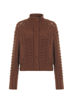 Ralph Lauren Chunky-Knit Cashmere Cardigan - Moda Operandi