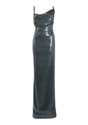 Coperni Ruched Sequin-Embellished Gown - Moda Operandi