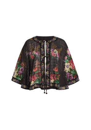 Sea Viktoria Cotton-Blend Floral Top - Moda Operandi