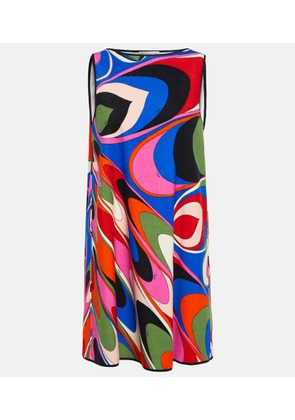 Pucci Onde cotton-blend minidress