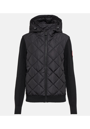Canada Goose HyBridgeÂ® down-paneled wool jacket