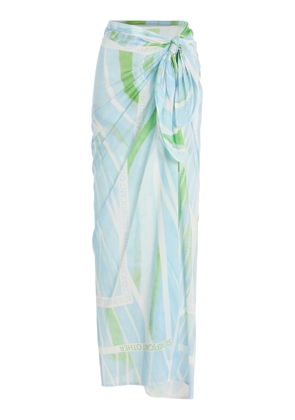 Significant Other Giorgie Linen-Blend Sarong Skirt - Moda Operandi