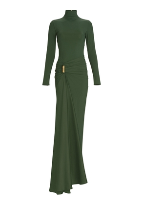 Silvia Tcherassi Lena Ruched Maxi Dress - Moda Operandi
