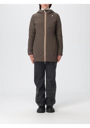 Jacket K-WAY Woman color Olive