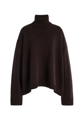 The Frankie Shop Rhea Wool-Cotton Sweater - Moda Operandi