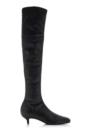 Toteme Day Leather Over-The-Knee Boots - Moda Operandi