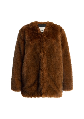 Isabel Marant Aglae Faux Fur Jacket - Moda Operandi