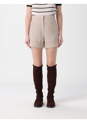 Shorts MAX MARA Woman color Sand