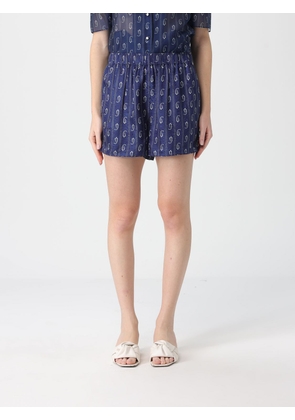 Shorts TORY BURCH Woman color Blue