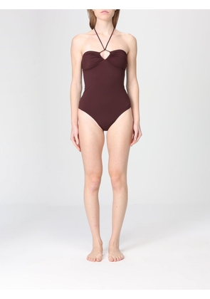 Swimsuit TORY BURCH Woman color Burgundy