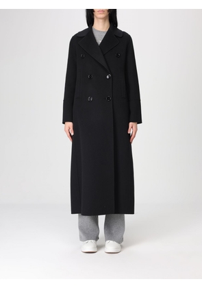 Coat 'S MAX MARA Woman color Black