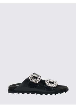 Flat Sandal ROGER VIVIER Woman color Black