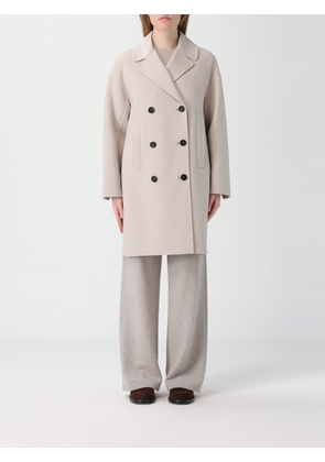 Coat 'S MAX MARA Woman color Sand