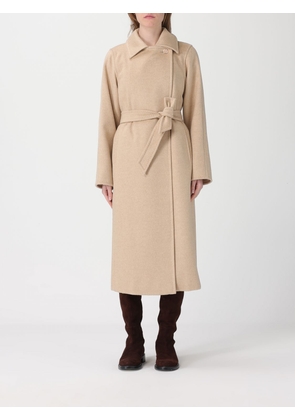 Coat MAX MARA Woman color Beige