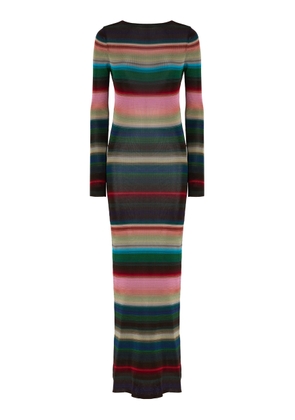 Missoni Striped Knitted Maxi Dress - Moda Operandi