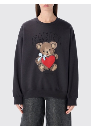 Sweatshirt GANNI Woman color Black