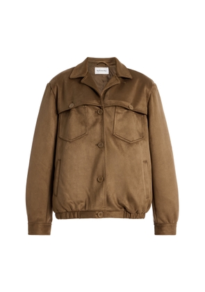 The Frankie Shop Hester Faux Suede Jacket - Moda Operandi