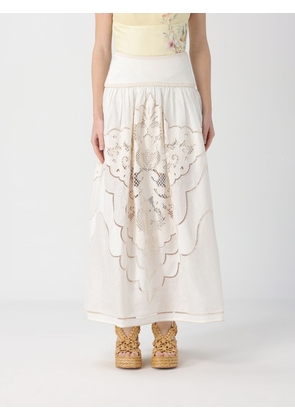 Skirt ZIMMERMANN Woman color Beige