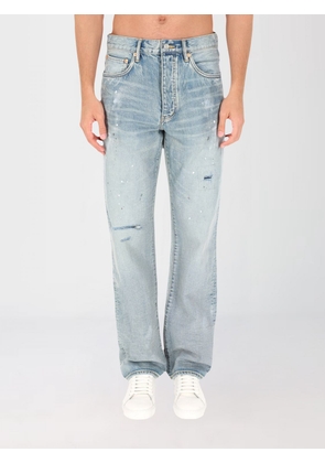 Jeans PURPLE Men color Denim