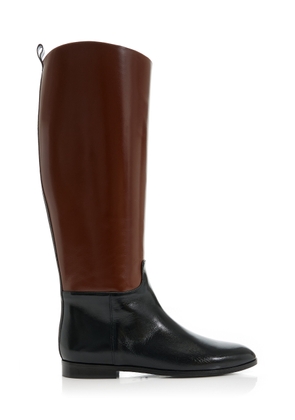Gia Borghini Marta Leather Knee Boots - Moda Operandi