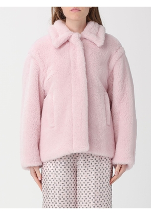 Coat MAX MARA Woman color Pink
