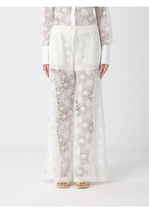 Pants PINKO Woman color White